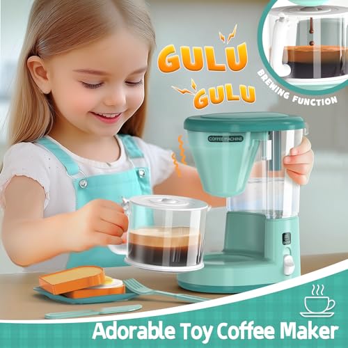Kids Play Kitchen Accessories Toys Set with Light & Sound P595234