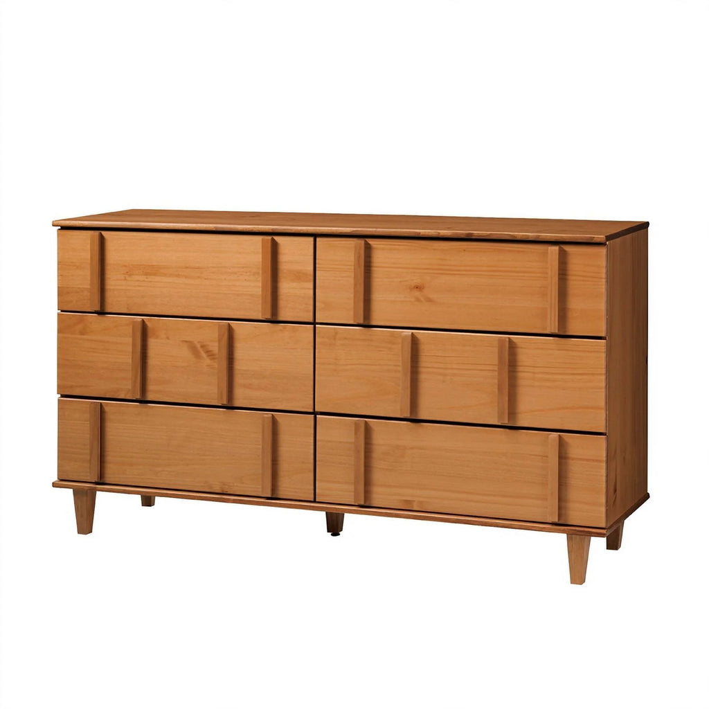 6 Drawer Solid Wood Dresser U452